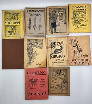 Item #1103 Collection of 10 Vintage American Hunting, Trapping & Foraging Books. A. R....