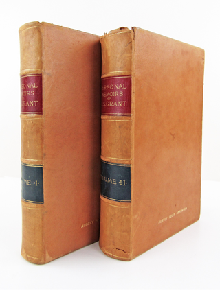 Item #115 Ulysses S. Grant Memoirs, 1st Ed. 2-Vol. Set. Ulysses S. Grant