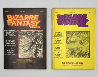 Item #1268 Bizarre Fantasy Tales: Complete Two-Issue Run, Fall 1970 & March 1971. Robert A....