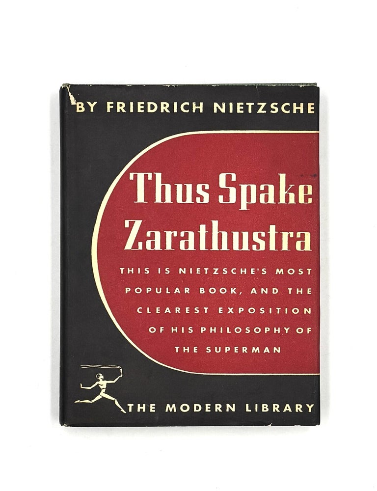 Item #1273 Thus Spake Zarathustra. Friedrich Nietzsche.
