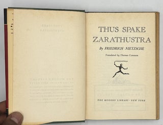 Thus Spake Zarathustra