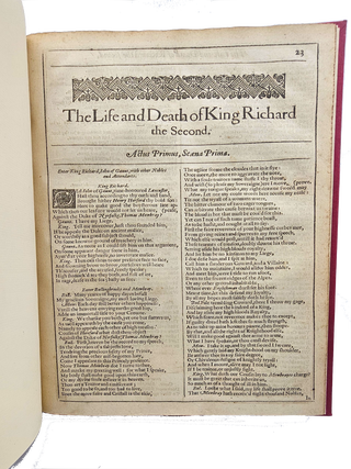 The Life and Death of King Richard the Second