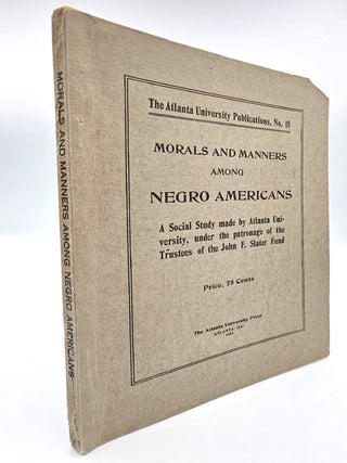 Morals and Manners Among Negro Americans