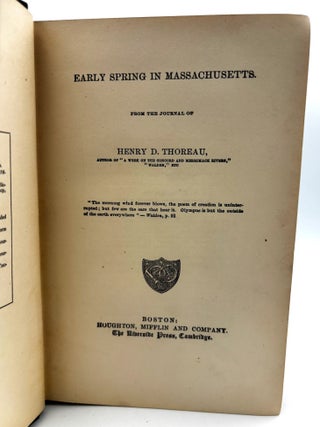 Early Spring in Massachusetts