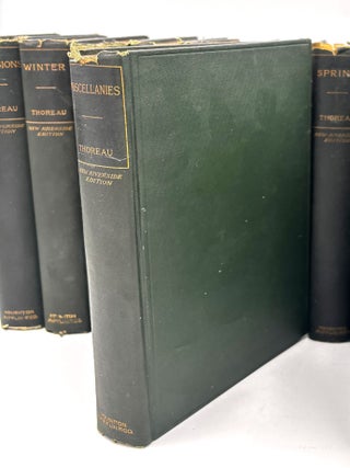 The Writings of Henry David Thoreau [New Riverside Edition}