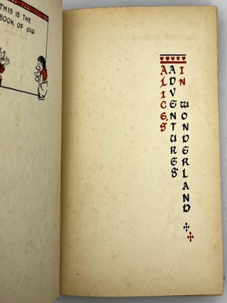 Alice’s Adventures in Wonderland