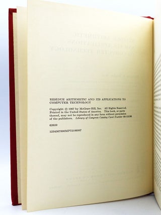 Residue Arithmetic and its Applications to Computer Technology
