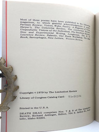Death Drag: Selected Poems 1948-1979