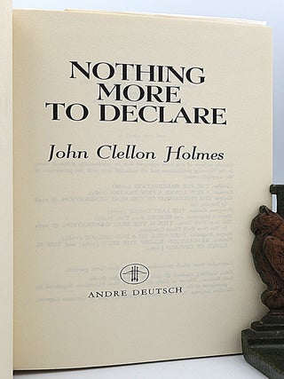 Nothing More to Declare