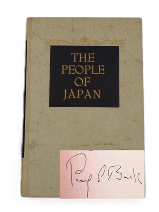 Item #333 The People of Japan. Pearl S. Buck, Signed