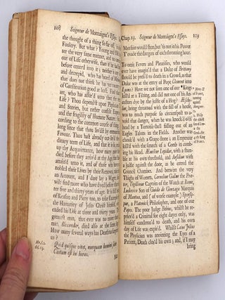 Essays of Michael Seigneur de Montaigne. In Three Books. With Marginal Notes and Quotations of the Cited Authors, and an Account of the Author’s Life. New Rendred into English by Charles Cotton, Esq.