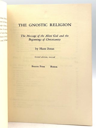 The Gnostic Religion