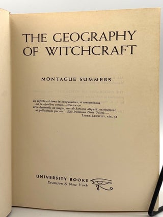 The Geography of Witchcraft