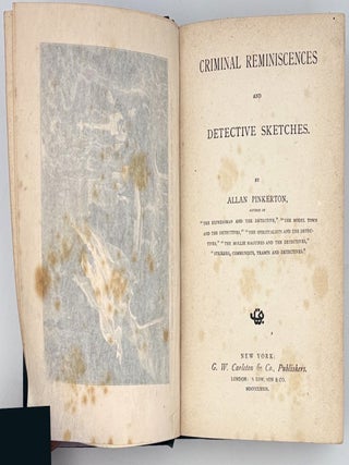 Criminal Reminiscences and Detective Sketches