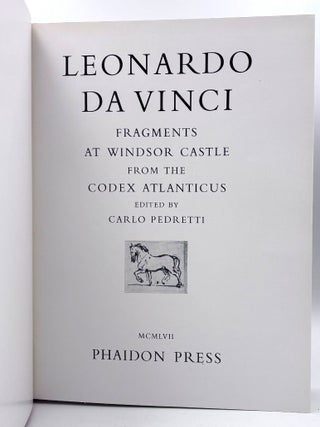 Leonardo da Vinci: Fragments at Windsor Castle from the Codex Atlanticus