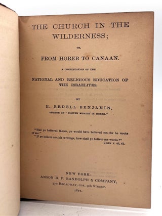 The Church in the Wilderness