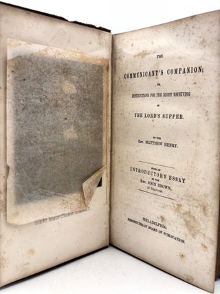 The Communicant’s Companion