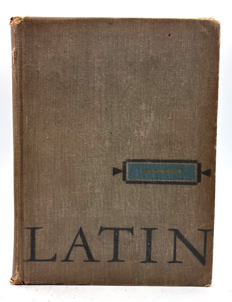 Item #668 Latin Grammar. S. J Robert J. Henle.