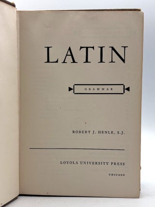 Latin Grammar