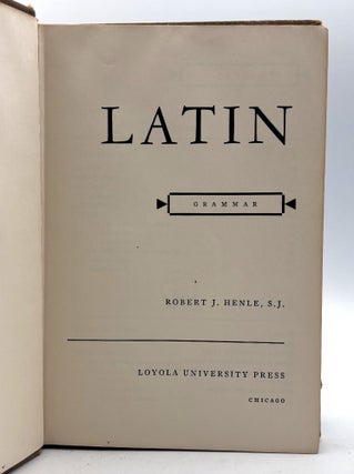 Latin Grammar