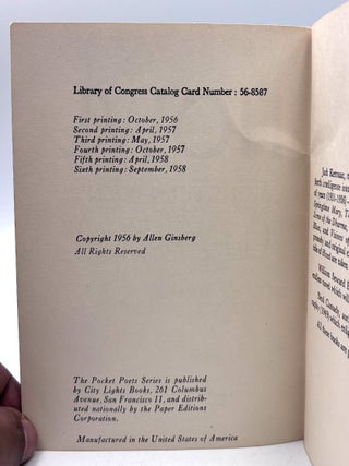 Howl and Other Poems