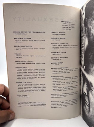 Semiotext(e) Vol. IV, No. 1: Polysexuality