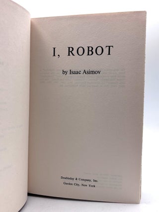 I, Robot
