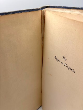The Negro in Virginia