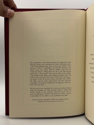 The Kreutzer Sonata and Other Stories