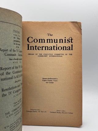 The Communist International: No. 8, February