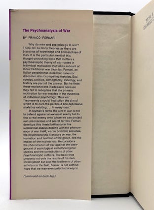 The Psychoanalysis of War