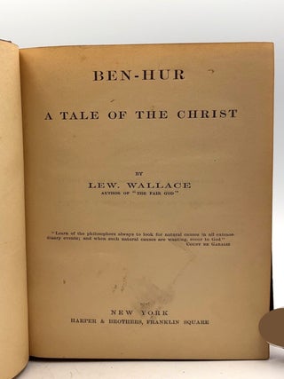 Ben-Hur: A Tale of the Christ