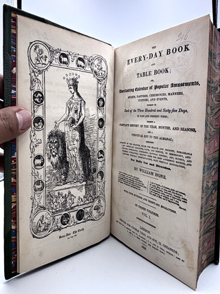 The Every-Day Book and Table Book (3 Vol set) + The Year Book of Daily Recreation