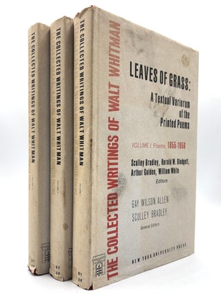 Leaves of Grass: A Textual Variorum of the Printed Poems (3 Volume Set