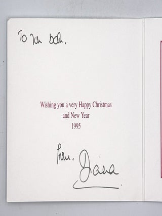 Official Royal Christmas Card [Signed]