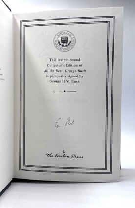All the Best, George Bush