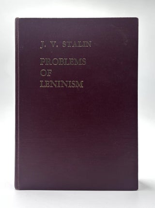 Item #894 Problems of Leninism. J. V. Stalin