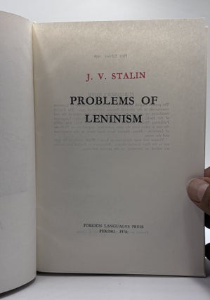 Problems of Leninism