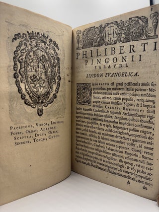 Sindon Evangelica. Accesserunt Hymni aliquot, Insignis Bulla Pontificia.