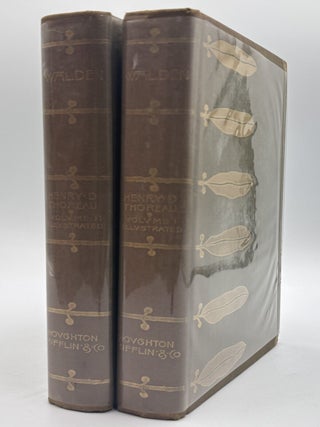 Item #910 Walden; Or, Life in the Woods (Two Volumes). Henry David Thoreau