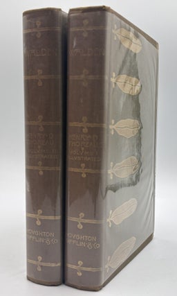 Item #910 Walden; Or, Life in the Woods (Two Volumes). Henry David Thoreau