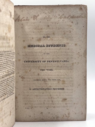 Elements of Therapeutics and Materia Medica [Vol. I only]
