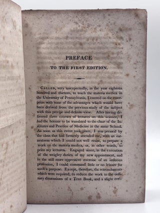 Elements of Therapeutics and Materia Medica [Vol. I only]
