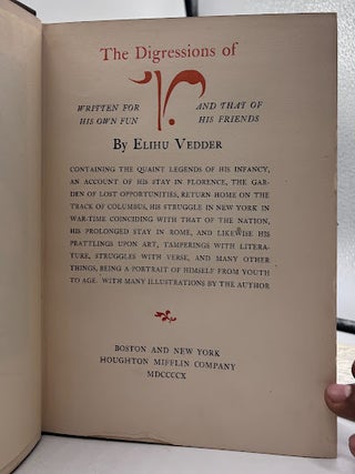 The Digressions of V.
