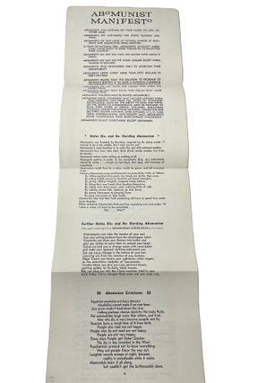 Abomunist Manifesto