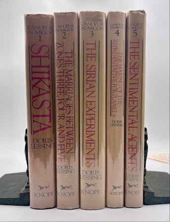 Item #958 Canopus in Argos: Archives [5 Vol. Set]. Doris Lessing.
