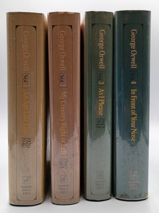 Item #962 The Collected Essays, Journalism and Letters of George Orwell [4 Vol. Set]. George Orwell