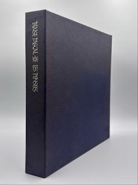 Item #971 Les Pensees [signed]. Blaise Pascal